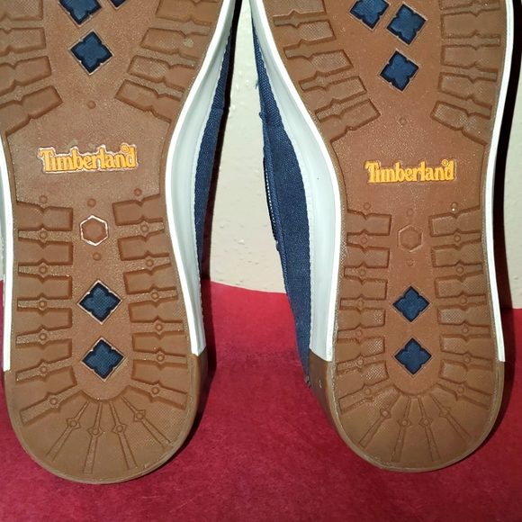 Timberlands Mens Canvas Slip on Shoes 11 - Picture 12 of 13